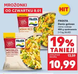 Kaufland Danie gotowe Frosta oferta
