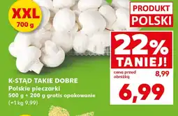 Kaufland Pieczarki K-Stąd Takie Dobre oferta