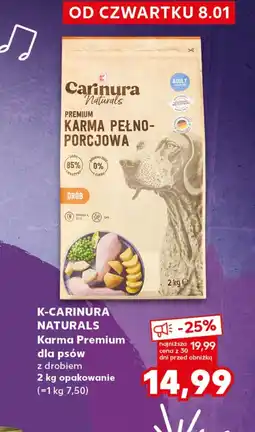Kaufland Karma dla psa K-CARINURA NATURALS oferta