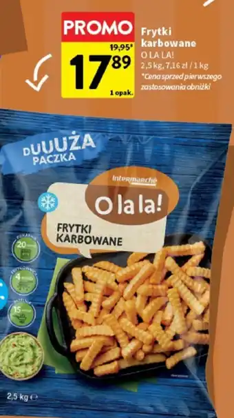 O la la! Frytki karbowane