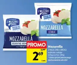 Intermarche Mozarella Z Mlecznej Drogi oferta