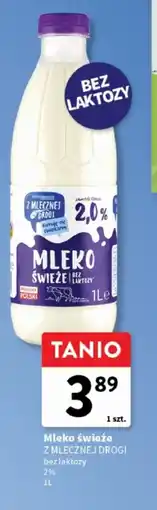 Intermarche Mleko świeże Z Mlecznej Drogi oferta