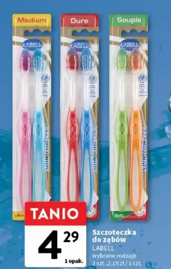 Intermarche Szczoteczka do zębów Labell oferta