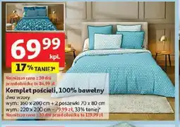 Auchan Komplet pościeli oferta