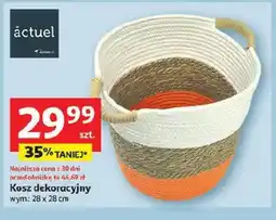 Auchan Actuel Kosz dekoracyjny oferta