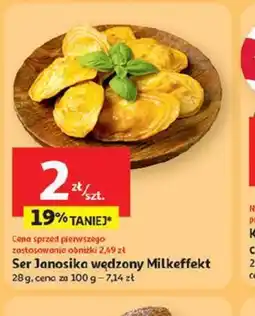 Auchan Milkeffekt Ser Janosika wędzony oferta