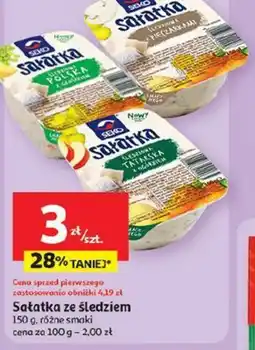 Auchan Seko Sałatka ze śledziem oferta