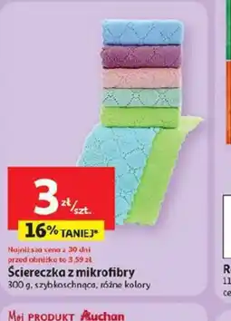 Auchan Sciereczka z mikrofibry oferta