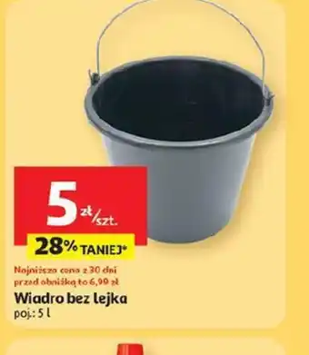 Wiadro bez lejka
