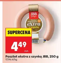 Biedronka Pasztet ekstra z szynką oferta