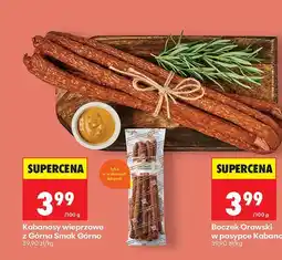 Biedronka Kabanosy wieprzowe z Górna oferta