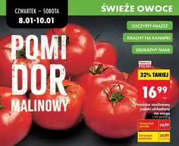 Biedronka Pomidor malinowy polski układany na wagę oferta