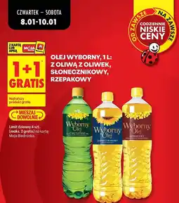 Biedronka Olej słonecznikowy Wyborny Olej oferta