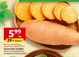 Auchan Ziemniaki słodkie luzem oferta