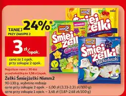 Auchan Żelki Śmiejżelki Nimm2, wybrane rodzaje oferta