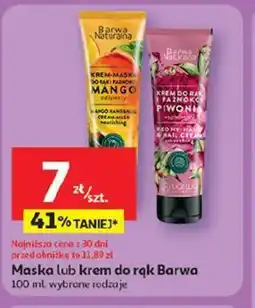 Auchan Barwa Maska lub krem do rąk oferta