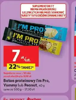 Auchan I'm Pro baton proteinowy oferta