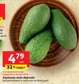 Auchan Awokado duże dojrzałe kraj pochodzenia w zależności od danej partii oferta