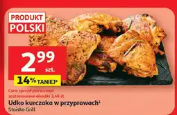 Auchan Udko kurczaka w przyprawach Stoiska Grill oferta