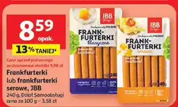 Auchan Frankfurterki lub frankfurterki serowe JBB oferta