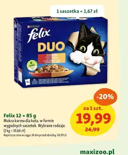 Maxi Zoo Mokra karma dla kota Felix oferta