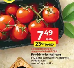 Auchan Pomidory koktajlowe oferta