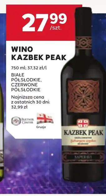 Wino półsłodkie Kazbek Peak