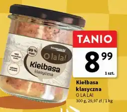 Intermarche Kiełbasa klasyczna O LA LA! oferta