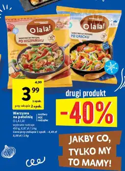 Intermarche Warzywa na patelnię O LA LA! oferta