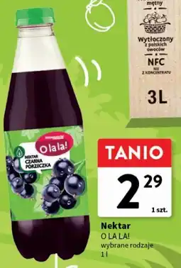Intermarche Nektar O LA LA! czarna porzeczka oferta