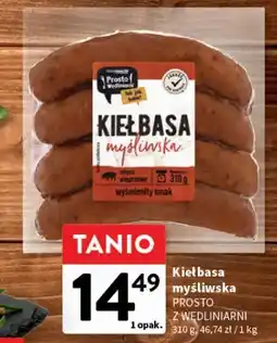 Intermarche Kiełbasa myśliwska PROSTO Z WĘDLINIARNI oferta