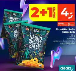 Dealz Chrupki Oho Nacho Cheese Balls oferta