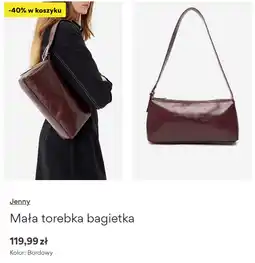 CCC Jenny Mała torebka bagietka (kolor: bordowy) oferta