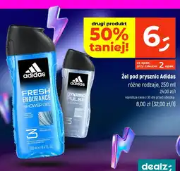 Dealz Adidas Żel pod prysznic (Fresh Endurance, Dynamic Pulse) oferta