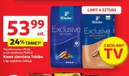 Auchan Kawa ziarnista Tchibo Exclusive oferta