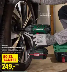 Lidl Parkside Akumulatorowy klucz udarowy oferta