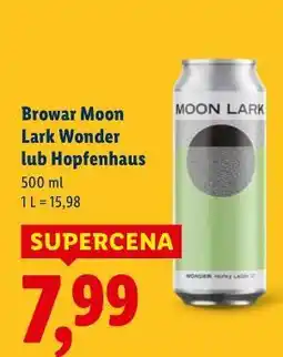 Lidl Piwo Browar Moon Lark Wonder lub Hopfenhaus oferta