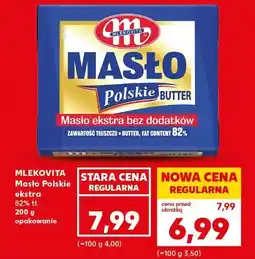 Kaufland MLEKOVITA Masło Polskie ekstra 82% tł oferta
