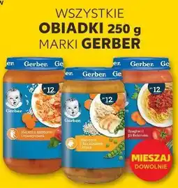 Kaufland Gerber Obiadki 250g trzeci 100% taniej oferta