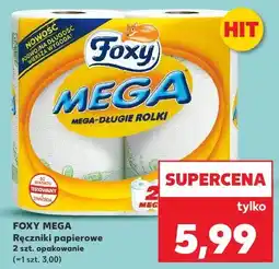 Kaufland FOXY MEGA Ręczniki papierowe 2 szt. opakowanie oferta