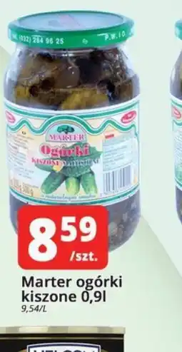 Szyneczka Marter ogórki kiszone oferta