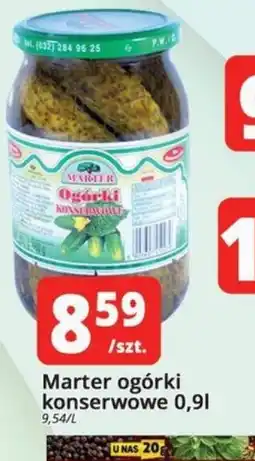 Szyneczka Marter ogórki konserwowe oferta