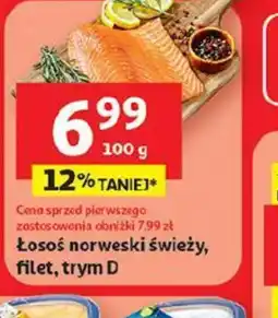 Auchan Losoś norweski świeży oferta