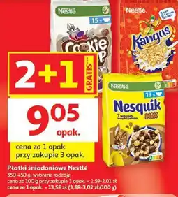 Auchan Nestle Płatki śniadaniowe oferta