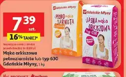 Auchan Mąka orkiszowa Gdańskie Młyny oferta