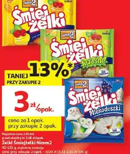 Auchan Nimm2 Smiejżelki oferta