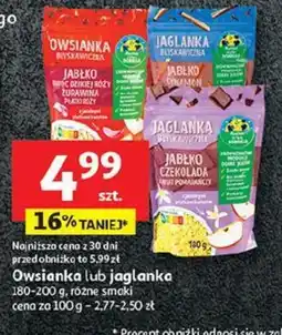 Auchan Owsianka lub Jaglanka oferta