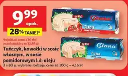 Auchan Giana Tuńczyk kawałki oferta