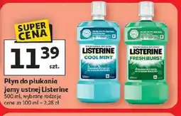 Auchan Listerine płyn do płukania oferta