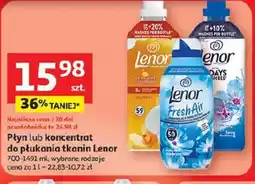 Auchan Płyn lub koncentrat Lenor oferta